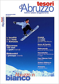 Copertina sulle mete dello sci in Abruzzo