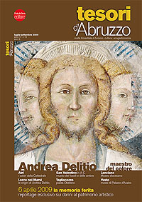 Copertina dedicata a Andrea Delitio artista della pittura abruzzese nel Rinascimento